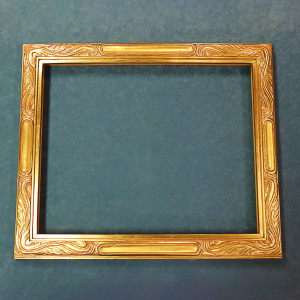 24" x 30" Hand-carved Solid Wood Picture Frame Gilded in Genuine 22k Gold Leaf 24" x 30" Hand-carved Solid Wood Picture Frame Gilded in Genuine 22k Gold Leaf