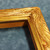 24" x 30" Hand-carved Solid Wood Picture Frame Gilded in Genuine 22k Gold Leaf