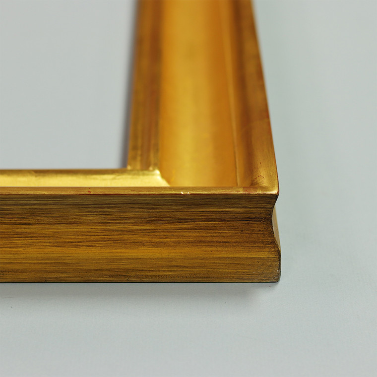 Solid Picture Frame Solid Wood Picture Frame Gilded In 22k Gold Leaf - Frame Masters 1969 ...