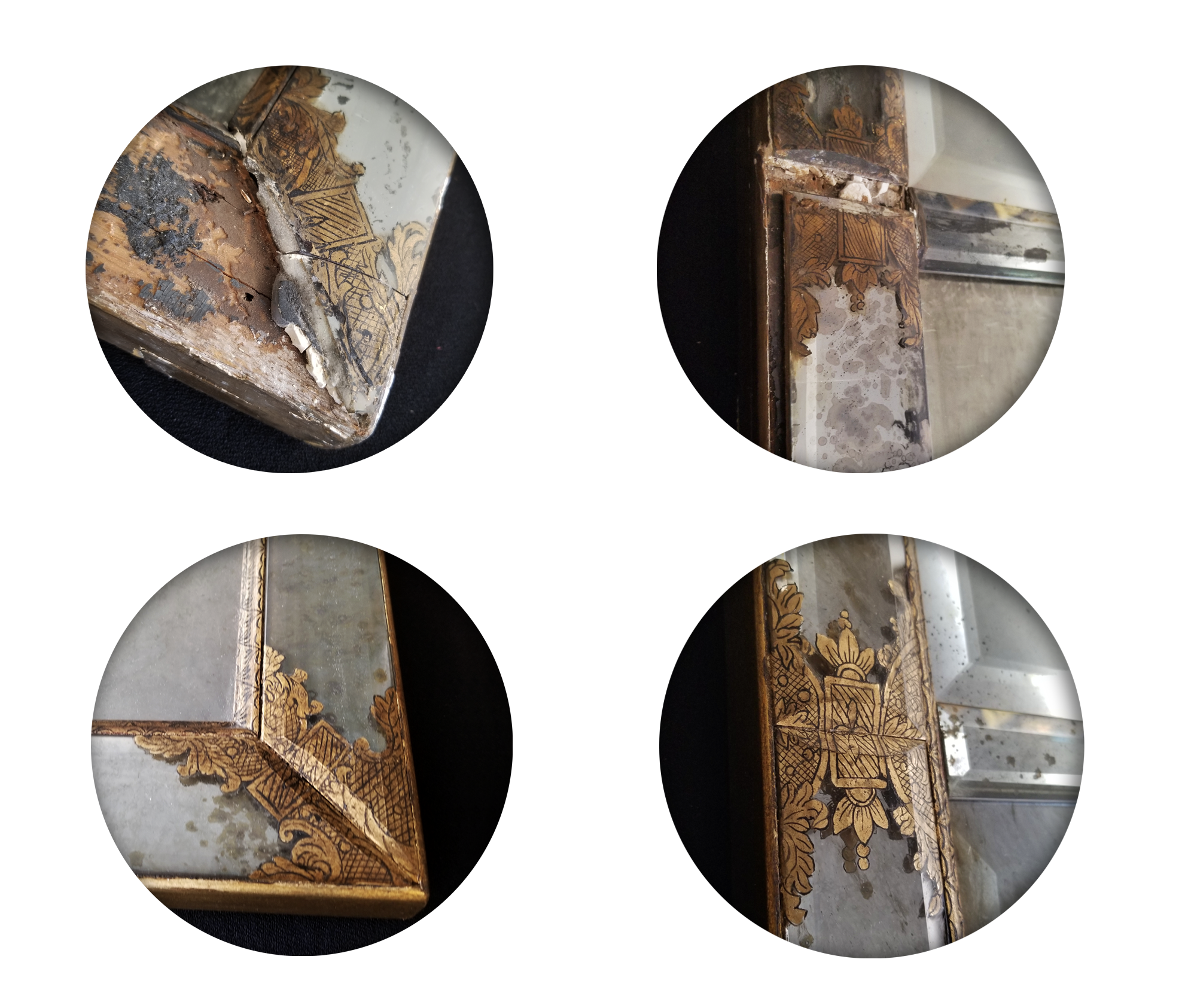 Antique Mirror Repair - Fine Art Restoration, Inc.