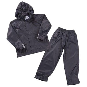 2-Piece Rubberised Rain Suit Raincoat Workwear