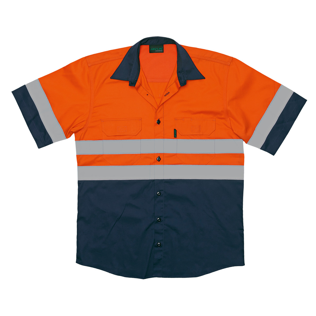 トップス Tenderloin work shirts Javlin Two Tone Vented Reflective Work Shirt | Workwear