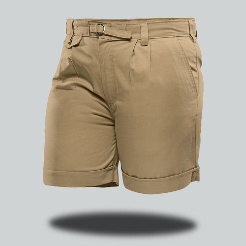 Safari Sable Shorts - Khaki, Safari Clothing by Azulwear South Africa