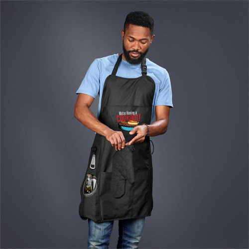 Promotional Black Cookout 3-Piece Braai Apron Set by Azulwear Johannesburg