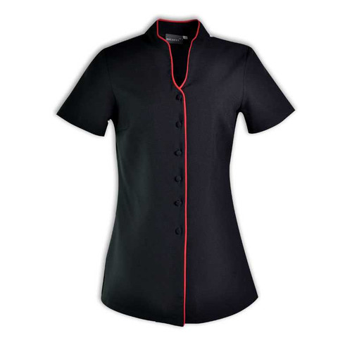 Nicole Top | Black/Red