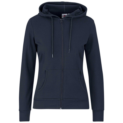Ladie Navy Bravo Hooded Sweater by Azulwear Cape Town, South Africa