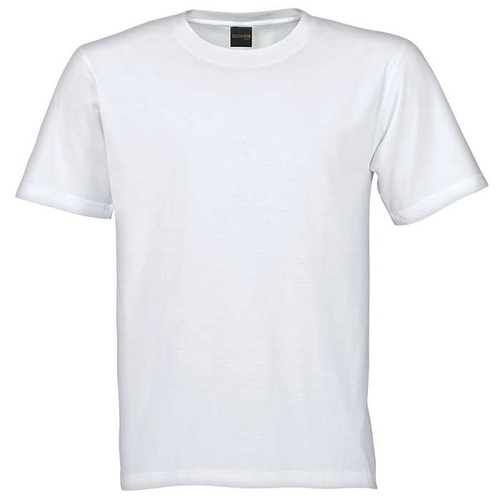 White 160g Cotton Crew Neck T-Shirt by Azulwear Gauteng, South Africa