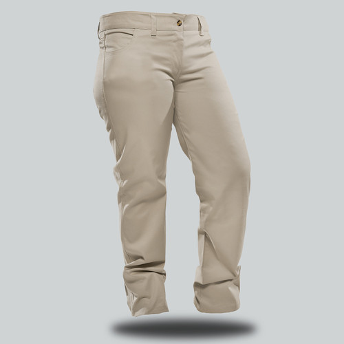 Safari Plover Jean-Style Pants - Stone, Ladies, Azulwear South Africa