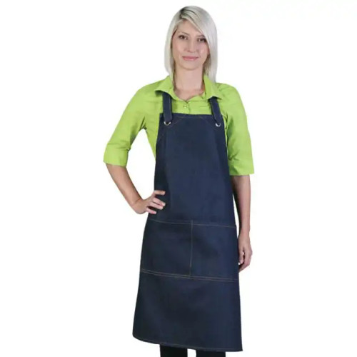 Custom Branded Utility Denim Hospitality Apron with Logo Embroidery South Africa