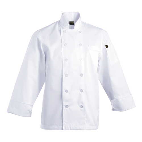 Savona L/S Chef Jacket White, Chef Wear by Azulwear Cape Town, South Africa Savona L/S Chef Jacket White, Chef Wear by Azulwear Cape Town, South Africa