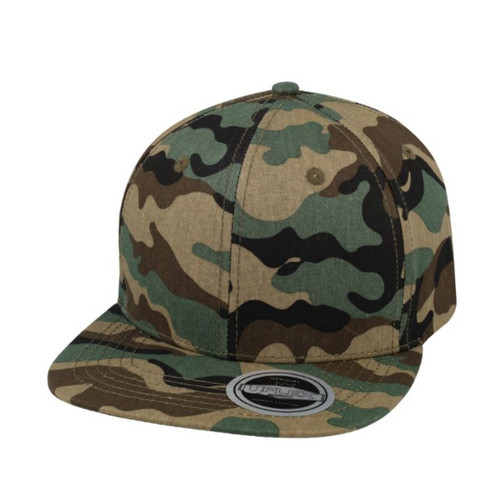 UFlex 6 Panel Flat Peak Snapback Cap - Camo, Azulwear South Africa UFlex 6 Panel Flat Peak Snapback Cap - Camo, Azulwear South Africa