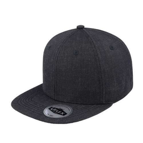 UFlex 6 Panel Flat Peak Snapback Cap
