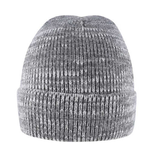 Grey Cuffed Knitted Beanie by Azulwear Cape Town, South Africa
