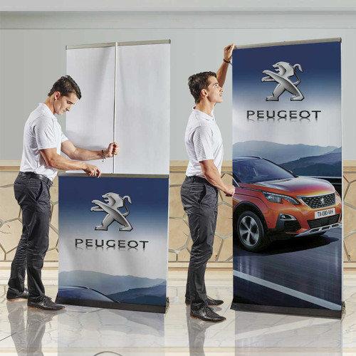 Layflat Pull-Up Banner Double-Sided Incl Kit