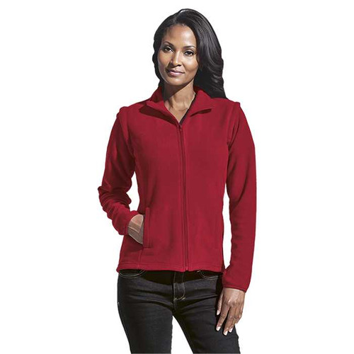 Ladies Ultra Micro Fleece Jacket Zipp Off Sleeves by Azulwear Cape Town, South Africa