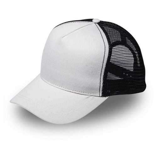 White and Black MAC Trucker Cap by Azulwear Cape Town, South Africa