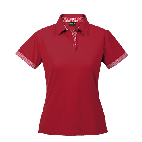 Ladies Pulse Golfer - Red, Azulwear South Africa