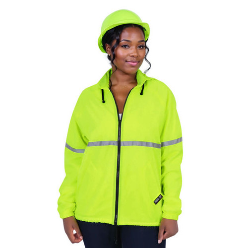 High Visibility Jacket Front View, Reflective Jackets, by Azulwear