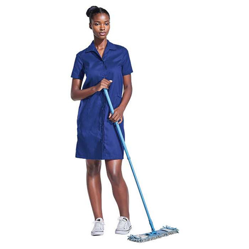 Ladies Housecoat | Royal Blue