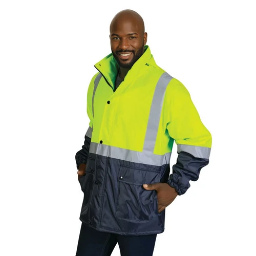 Two Tone High Visibility Parka Jacket by Azulwear Safety Wear South Africa