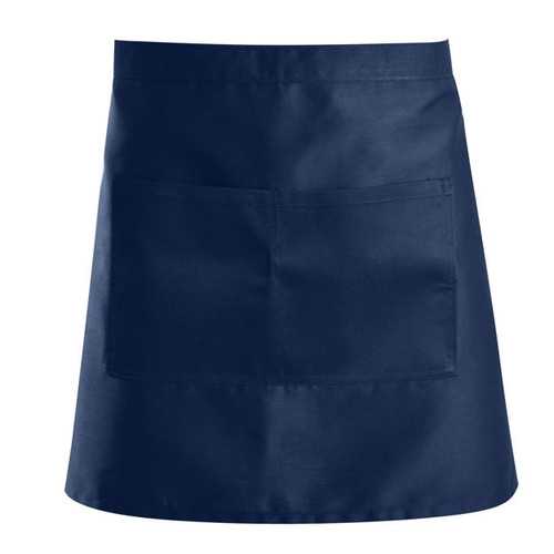 Navy waist apron for hospitality uniforms in South Africa by Azulwear
