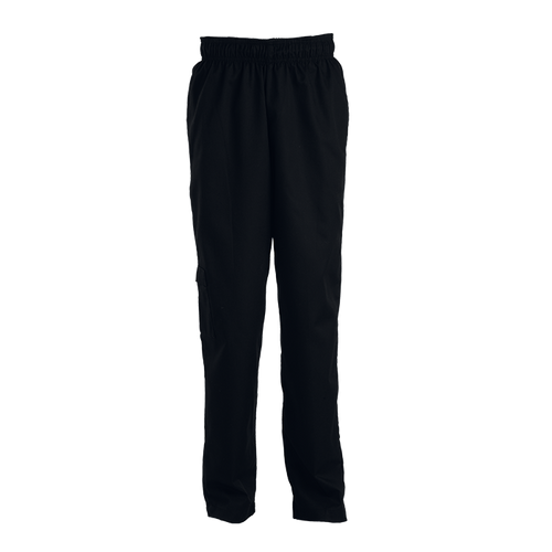 Chef Pants with Drawstring Black, Javlin Chef Wear by Azulwear South Africa Chef Pants with Drawstring Black, Javlin Chef Wear by Azulwear South Africa