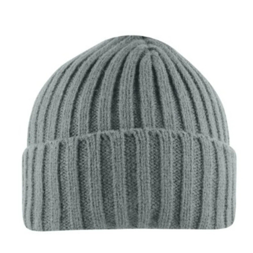 Cuffed Chunky Beanie - Grey Melange, Azulwear, South Africa Cuffed Chunky Beanie - Grey Melange, Azulwear, South Africa