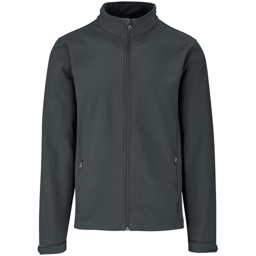 Mens Pinnacle Softshell Jacket - Grey, Azulwear Corporate Clothing South Africa