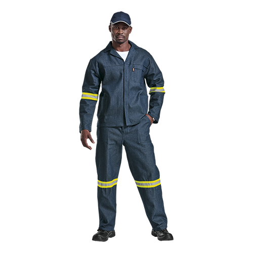 Denim Blue Conti Suit - Workwear by Azulwear South Africa Denim Blue Conti Suit - Workwear by Azulwear South Africa