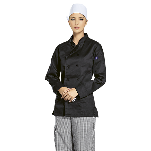 Long Sleeve Savona Chef Jacket Ladies, Chef Wear by Azulwear South Africa Long Sleeve Savona Chef Jacket Ladies, Chef Wear by Azulwear South Africa