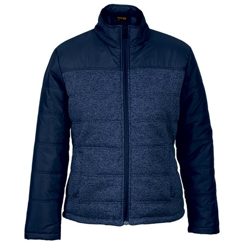 Ladies Colorado Jacket - Navy Melange/Navy, Azulwear South Africa