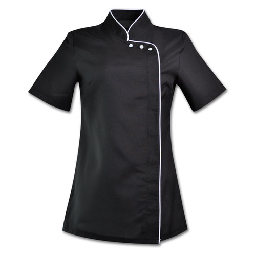 Madri Top - Black/White, Azulwear Medical & Nursing Uniform Madri Top - Black/White, Azulwear Medical & Nursing Uniform
