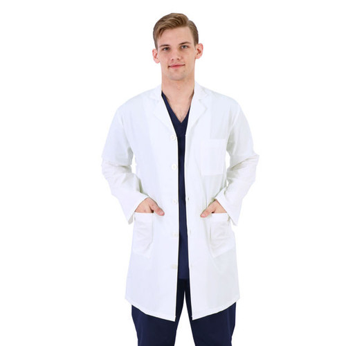 Simon Unisex Coat Long Sleeve, Medical & Nursing Uniforms by Azulwear Cape Town, South Africa