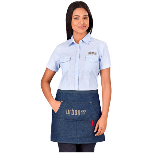Crew Denim Waiter's Apron, Azulwear Hospitality Uniforms