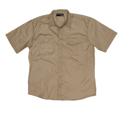 Mens Khaki Expedition Bush Shirt by Azulwear Safari Clothing Cape Town South Africa