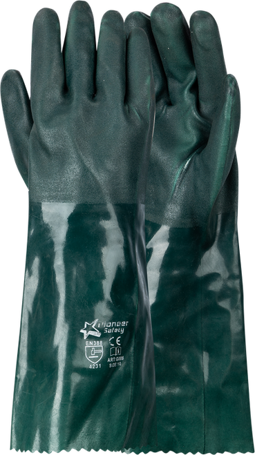Rugged PVC Gloves - 40cm, Azulwear PPE Safety Cape Town, South Africa