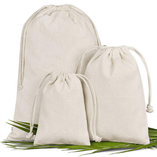 Okiyo Chikara Cotton Mini Drawstring Pouch, Azulwear Promotional Gifts & Branding