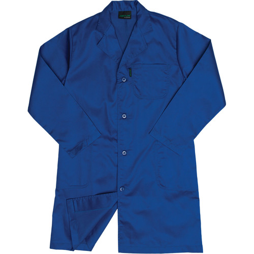 Royal Blue Javlin J54 100% Cotton Dust Coat by Azulwear Workwear Cape Town, South Africa