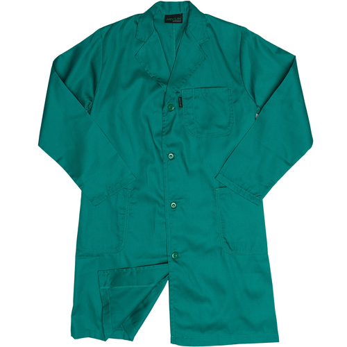 Javlin Polycotton Dust Coat Emerald, Workwear by Azulwear Cape Town, South Africa Javlin Polycotton Dust Coat Emerald, Workwear by Azulwear Cape Town, South Africa