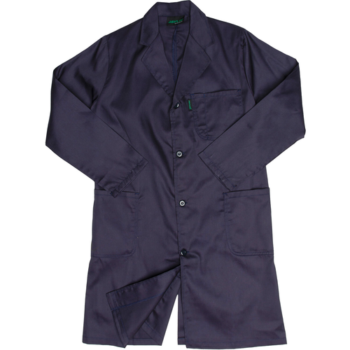 Javlin Polycotton Dust Coat Navy, Workwear by Azulwear Cape Town, South Africa Javlin Polycotton Dust Coat Navy, Workwear by Azulwear Cape Town, South Africa