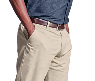 Mens Colton Stretch Chino Trouser by Azulwear Safari Wear Cape Town South Africa
