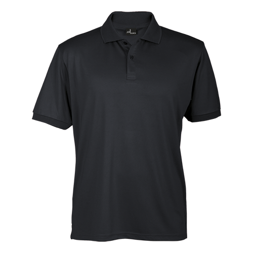 Black Mens Barron 165g Basic Promo Golf Shirts by Azulwear Cape Town, South Africa