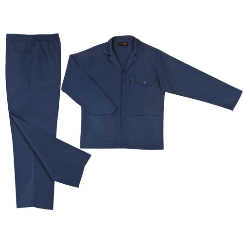 Navy Supreme Poly Cotton Conti Suit - Workwear by Azulwear South Africa