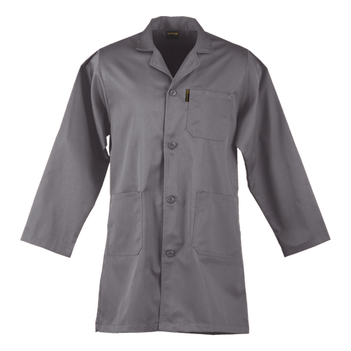 Grey Poly Cotton Dust Coat Grey by Azulwear Workwear Cape Town, South Africa