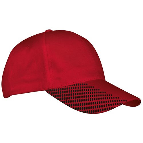 Red/Black -6 Panel Dash Cap - Navy -6 Panel Podium Cap 