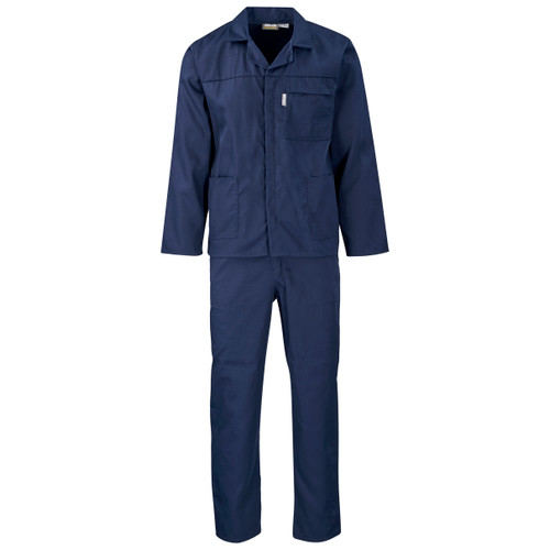 Navy Trade Poly Cotton Conti Suit Workwear by Azulwear South Africa
