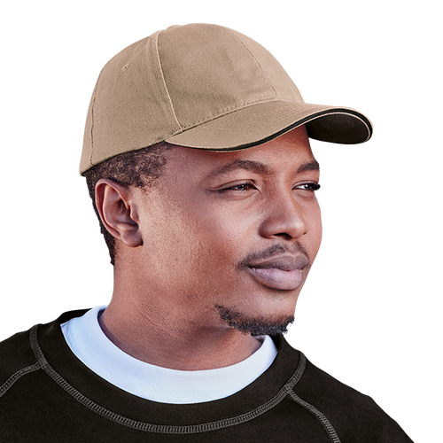 6 Panel Sandwich Peak Cap by Azulwear Cape Town, South Africa 6 Panel Sandwich Peak Cap by Azulwear Cape Town, South Africa