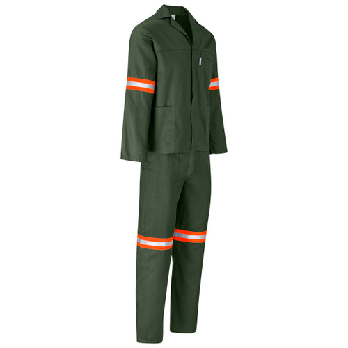 REBEL Acid Resistant Conti Suit with Orange Reflective Tape by Azulwear Safety Workwear South Africa