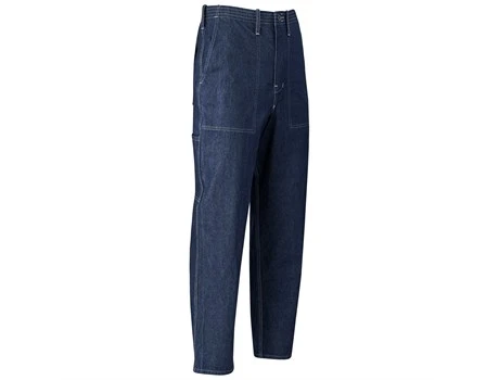 Premium 100% Cotton Denim Pants, Side, Workwear Trousers by Azulwear South Africa