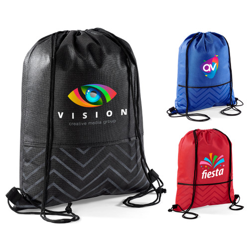 Waverley Non-Woven Drawstring Bag by Azulwear Cape Town, South Afrcia